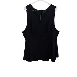 Torrid Black Sleeveless Top Size 4
